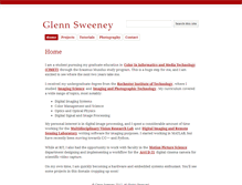 Tablet Screenshot of glennsweeney.com